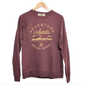 Adventure Awaits Valley Of Fire Explore Nevada Sweatshirt Women's Medium